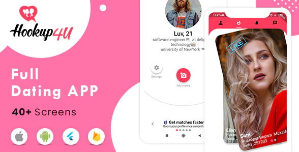 Flutter Dating App Template