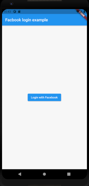 Login Page Facebook in Android Studio